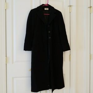 Vintage Petite Gianni Long Wool Coat